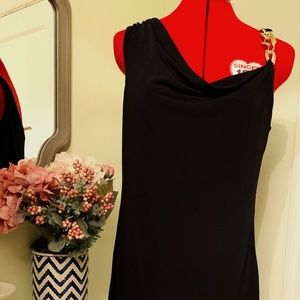 Emma & Michelle Black Formal Dress